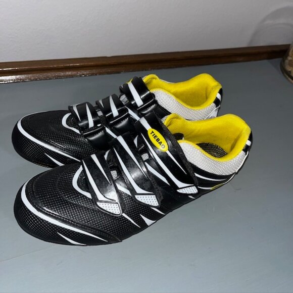 Men's Tiebao Cycling Shoes Size 9 Like New - Picture 5 of 9